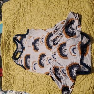 Posh Peanut Rainbow 12-18 Racerback Twirl